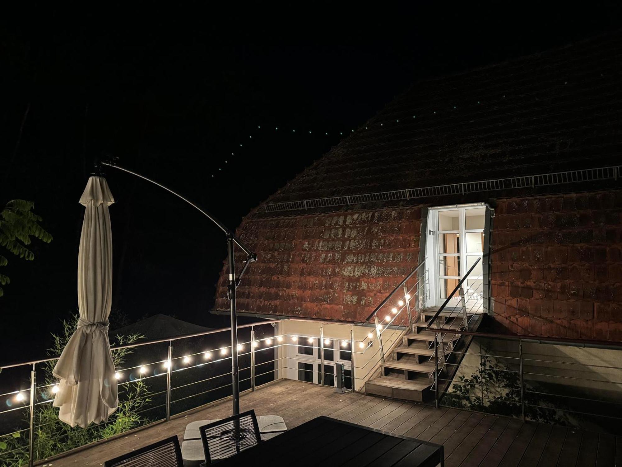 5 Sterne Bahnhoftraum, Appartement "Waldliebe" 133Qm, Grosse Terrasse 70Qm, Qr Code Scannen Fuer Virtuellen Rundgang, Premium Ausstattung Braunfels Eksteriør billede